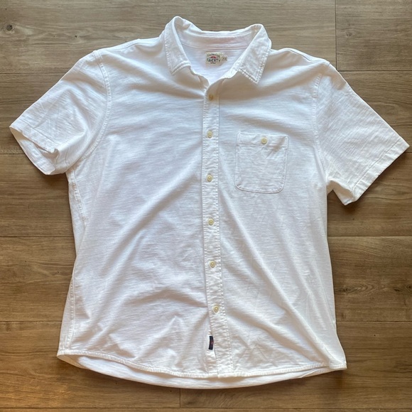 Faherty Other - Faherty White Cotton Button Up